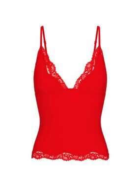 NWT SKIMS Fits Everybody Lace Triangle Cami